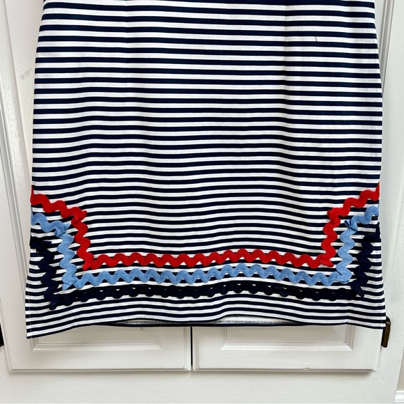 Sail to Sable Sleeveless Classic Tunic Dress with Ric-Rac Size Small - Picture 7 of 11